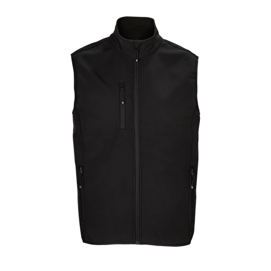 SOL'S FALCON BW MEN - SOFTSHELL BODYWARMER - Black - colorimageurl