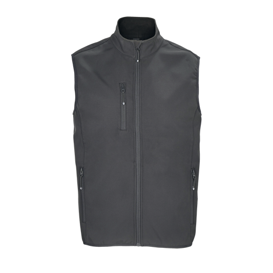 SOL'S FALCON BW MEN - SOFTSHELL BODYWARMER - Charcoal Grey - colorimageurl