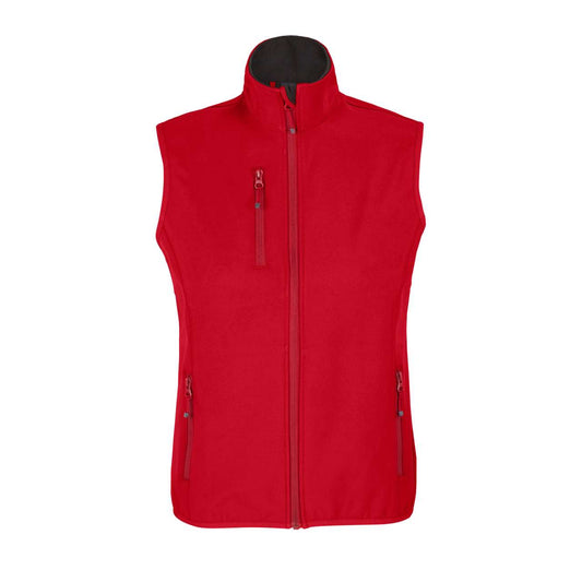 SOL'S FALCON BW WOMEN - SOFTSHELL BODYWARMER - Pepper Red - colorimageurl