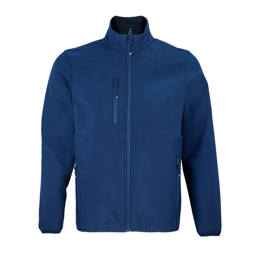 SOL'S FALCON MEN - SOFTSHELL ZIP JACKET - Abyss Blue - colorimageurl