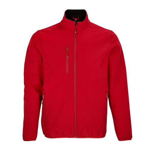 SOL'S FALCON MEN - SOFTSHELL ZIP JACKET - Pepper Red - colorimageurl