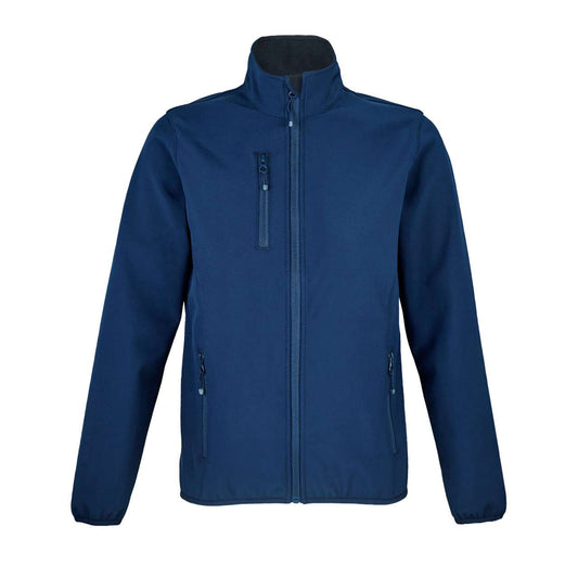 SOL'S FALCON WOMEN - SOFTSHELL ZIP JACKET - Abyss Blue - colorimageurl