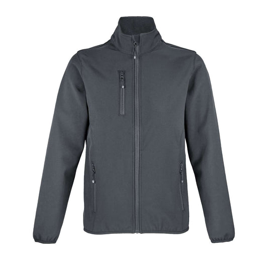 SOL'S FALCON WOMEN - SOFTSHELL ZIP JACKET - Charcoal Grey - colorimageurl