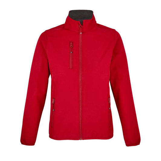 SOL'S FALCON WOMEN - SOFTSHELL ZIP JACKET - Pepper Red - colorimageurl