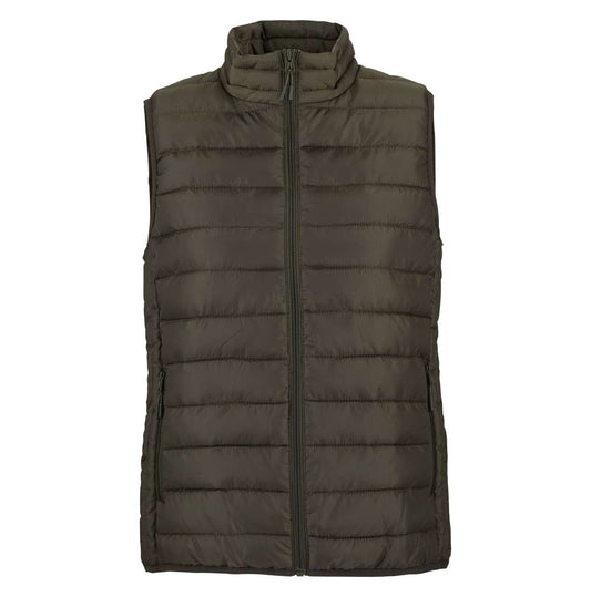 SOL'S STREAM BW WOMEN - LIGHTWEIGHT BODYWARMER - Army - colorimageurl
