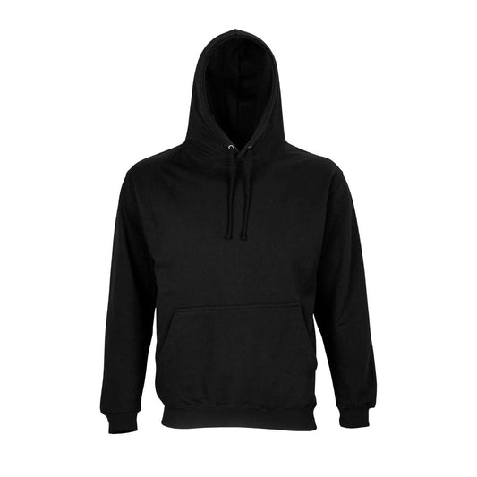 SOL'S CONDOR TUBE - UNISEX HOODED SWEATSHIRT - Black - colorimageurl