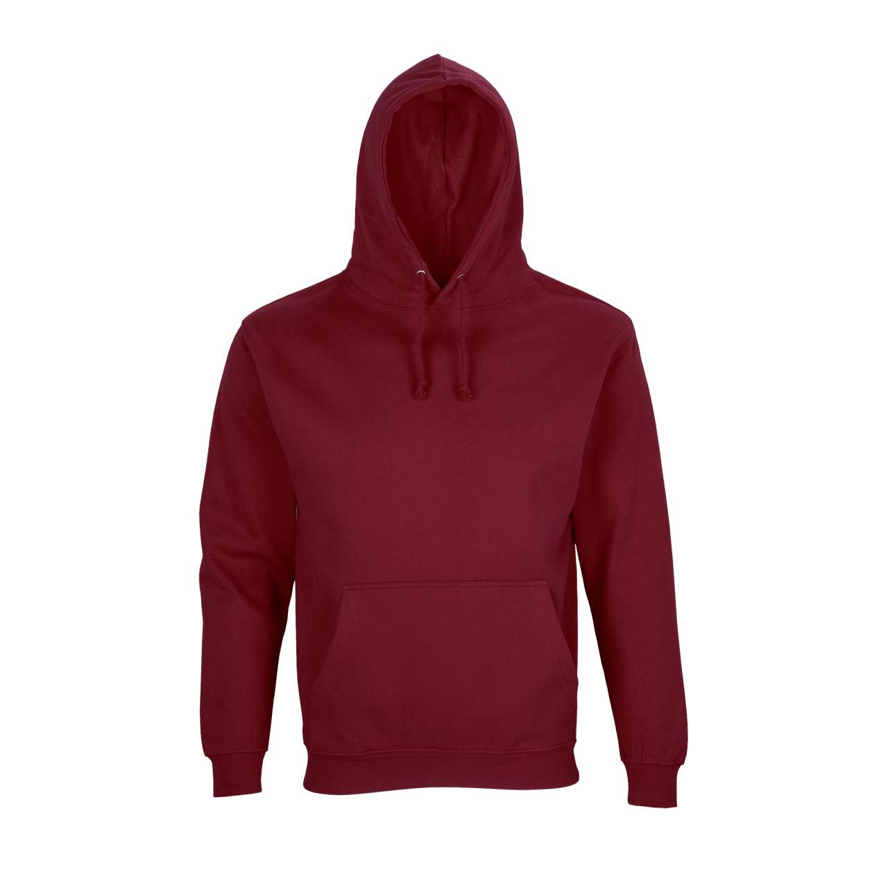 SOL'S CONDOR TUBE - UNISEX HOODED SWEATSHIRT - Burgundy - colorimageurl