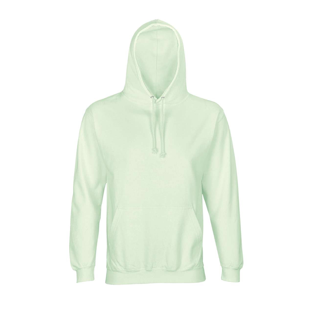 SOL'S CONDOR TUBE - UNISEX HOODED SWEATSHIRT - Creamy Green - colorimageurl
