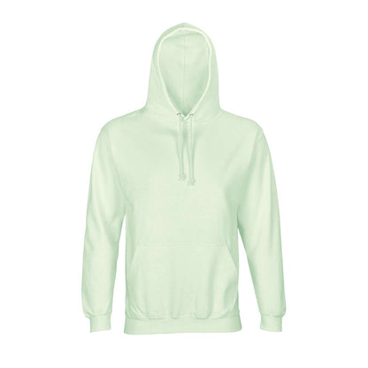 SOL'S CONDOR TUBE - UNISEX HOODED SWEATSHIRT - Creamy Green - colorimageurl