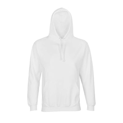 SOL'S CONDOR TUBE - UNISEX HOODED SWEATSHIRT - White - colorimageurl