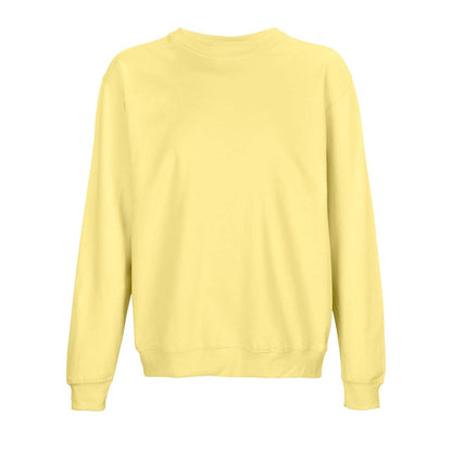 SOL'S COLUMBIA TUBE - UNISEX ROUND-NECK SWEATSHIRT - Light Yellow - colorimageurl