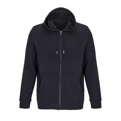 SOL'S CALIPSO - UNISEX FULL-ZIP HOODIE - Black - colorimageurl