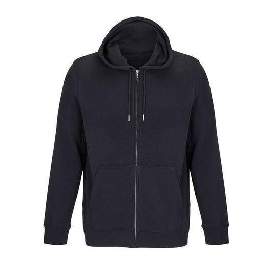 SOL'S CALIPSO - UNISEX FULL-ZIP HOODIE - Black - colorimageurl
