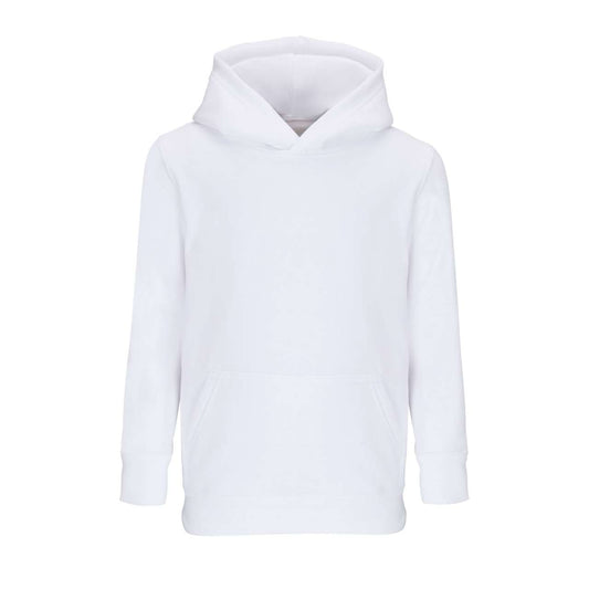 SOL'S CONDOR KIDS' - HOODED SWEATSHIRT - White - colorimageurl