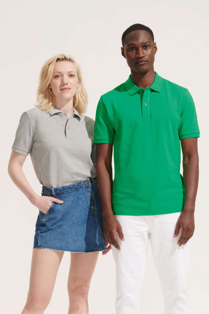 SOL'S PEGASE - UNISEX POLO SHIRT - Black - modelimageurl