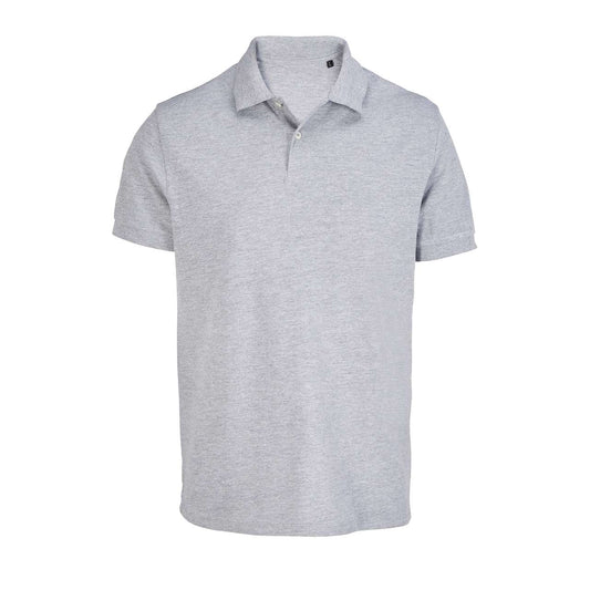 SOL'S PACIFIC - UNISEX POLO SHIRT - Grey Melange - colorimageurl
