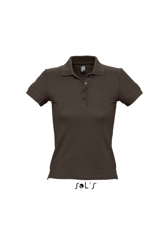 SOL'S PEOPLE - WOMEN'S POLO SHIRT - Chocolate - Main