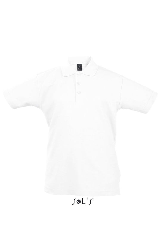 SOL'S SUMMER II KIDS' - POLO SHIRT - White - Main