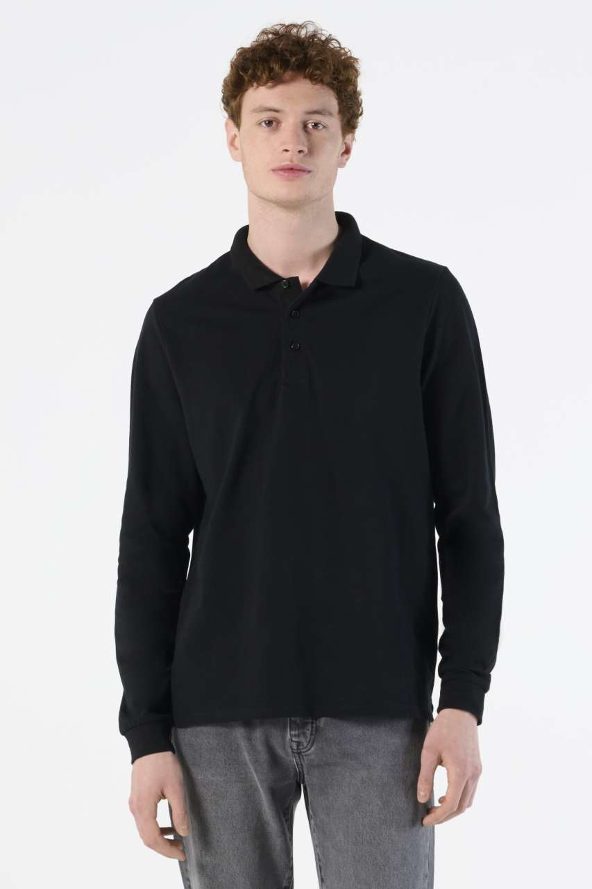 SOL'S WINTER II - MEN'S POLO SHIRT - Black - Model