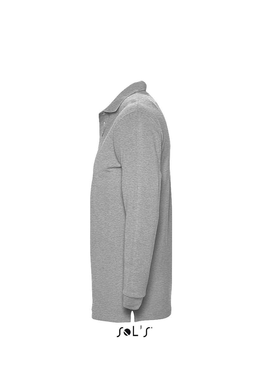 SOL'S WINTER II - MEN'S POLO SHIRT - Grey Melange - Additional