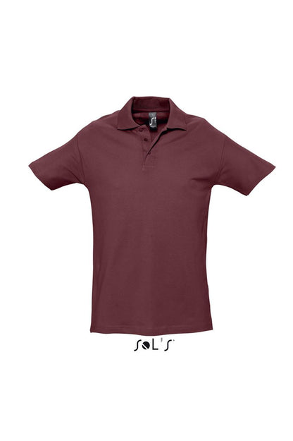 SOL'S SPRING II - MEN’S PIQUE POLO SHIRT - Burgundy - Main