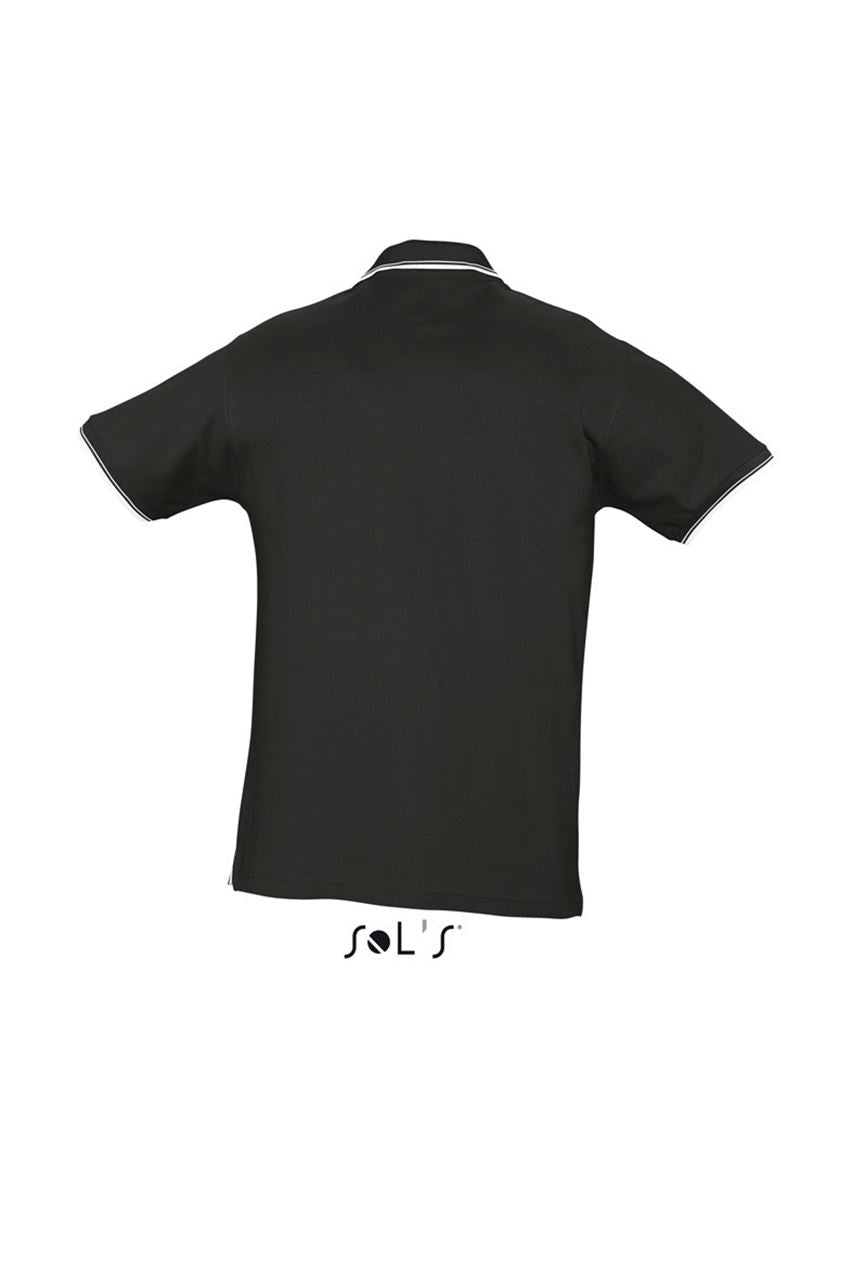 SOL'S PRACTICE MEN - POLO SHIRT - Black/White - Additional