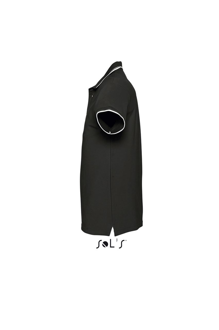 SOL'S PRACTICE MEN - POLO SHIRT - Black/White - Additional