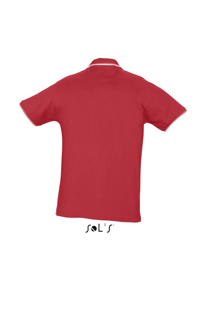 SOL'S PRACTICE MEN - POLO SHIRT - Red/White - Additional