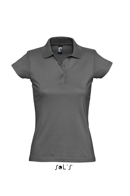 SOL'S PRESCOTT WOMEN - POLO SHIRT - Dark Grey - Main