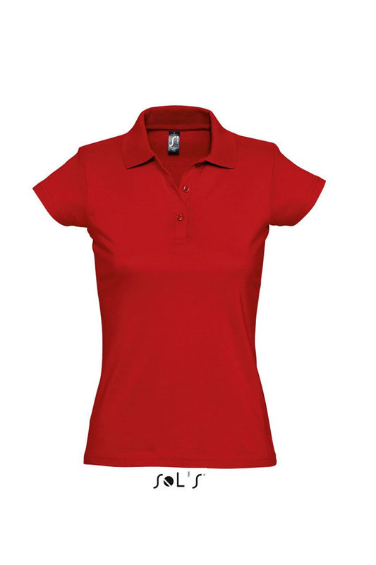 SOL'S PRESCOTT WOMEN - POLO SHIRT - Red - Main