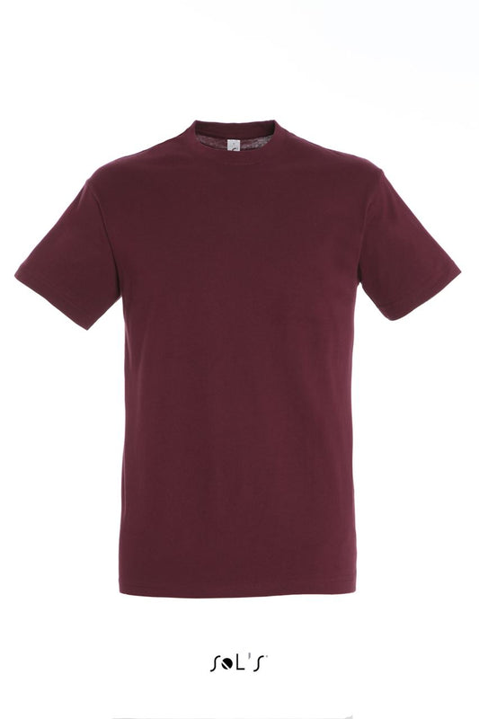 SOL'S REGENT - UNISEX ROUND COLLAR T-SHIRT - Burgundy - Main