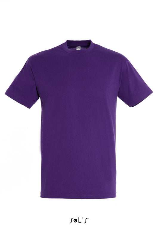SOL'S REGENT - UNISEX ROUND COLLAR T-SHIRT - Dark Purple - Main