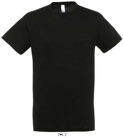 SOL'S REGENT - UNISEX ROUND COLLAR T-SHIRT - Deep Black - Main