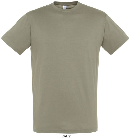 SOL'S REGENT - UNISEX ROUND COLLAR T-SHIRT - Khaki - Main