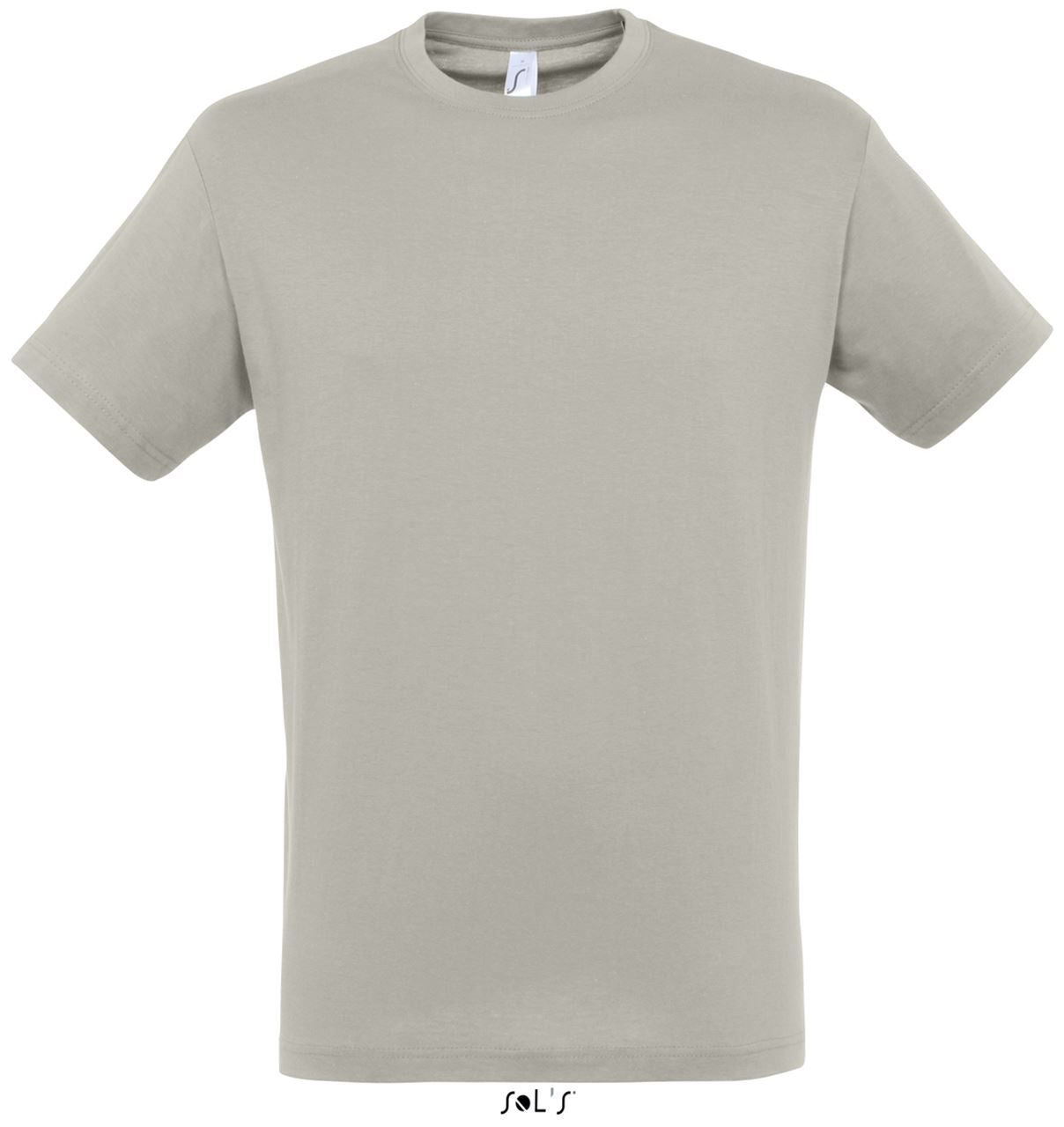 SOL'S REGENT - UNISEX ROUND COLLAR T-SHIRT - Light Grey - Main