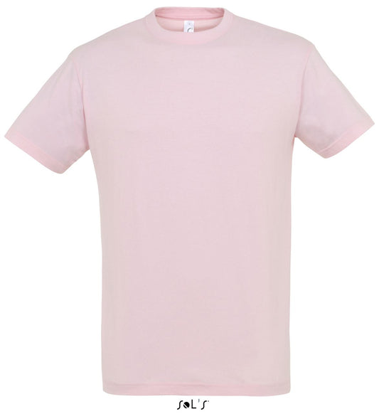 SOL'S REGENT - UNISEX ROUND COLLAR T-SHIRT - Medium Pink - Main