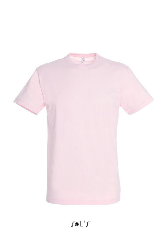 SOL'S REGENT - UNISEX ROUND COLLAR T-SHIRT - Pale Pink - Main