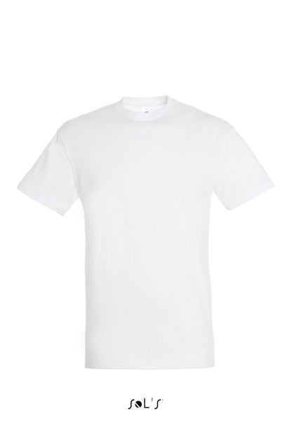 SOL'S REGENT - UNISEX ROUND COLLAR T-SHIRT - White - Main