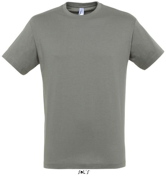 SOL'S REGENT - UNISEX ROUND COLLAR T-SHIRT - Zinc - Main