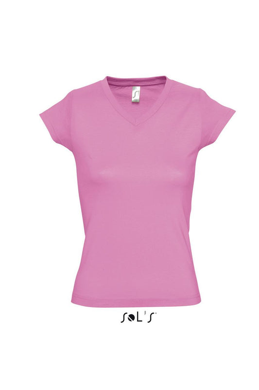 SOL'S MOON - WOMEN’S V-NECK T-SHIRT - Orchid Pink - Main