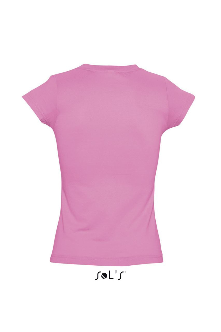 SOL'S MOON - WOMEN’S V-NECK T-SHIRT - Orchid Pink - Additional
