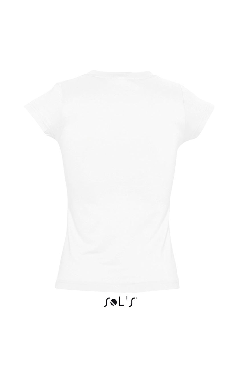 SOL'S MOON - WOMEN’S V-NECK T-SHIRT - White - Additional