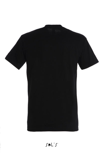 SOL'S  IMPERIAL  - MEN'S ROUND COLLAR T-SHIRT - Deep Black - Additional