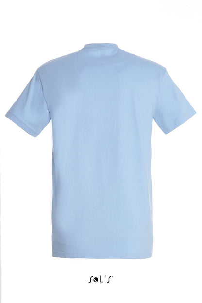 SOL'S  IMPERIAL  - MEN'S ROUND COLLAR T-SHIRT - Sky Blue - Additional