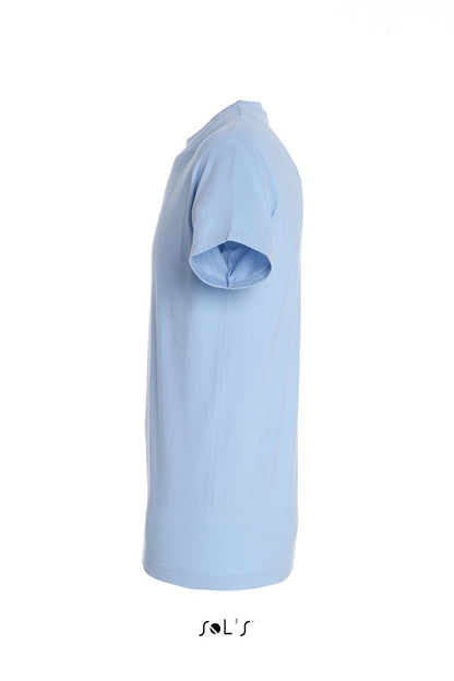 SOL'S  IMPERIAL  - MEN'S ROUND COLLAR T-SHIRT - Sky Blue - Additional