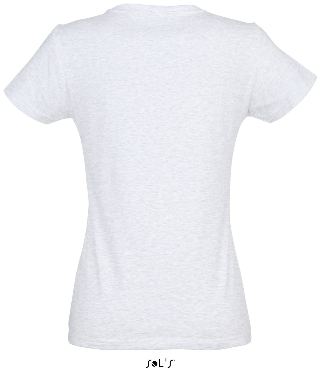 SOL'S  IMPERIAL  WOMEN - ROUND COLLAR T-SHIRT - Ash - Additional