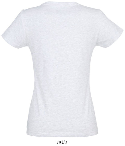 SOL'S  IMPERIAL  WOMEN - ROUND COLLAR T-SHIRT - Ash - Additional