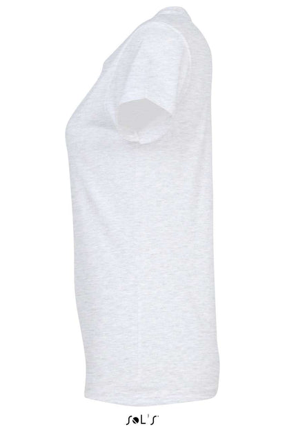 SOL'S  IMPERIAL  WOMEN - ROUND COLLAR T-SHIRT - Ash - Additional