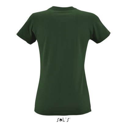 SOL'S  IMPERIAL  WOMEN - ROUND COLLAR T-SHIRT - Bottle Green - Additional