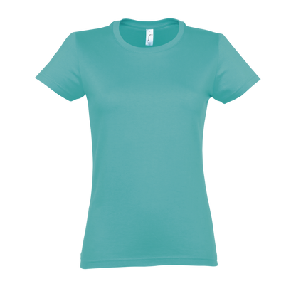 SOL'S  IMPERIAL  WOMEN - ROUND COLLAR T-SHIRT - Caribbean Blue - Main
